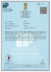 Patent-Certiﬁcate